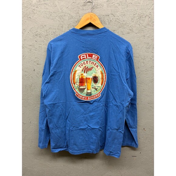 Tommy Bahama Men's Ale Together Now Long Sleeve T-Shirt Size Large - Picture 8 of 9